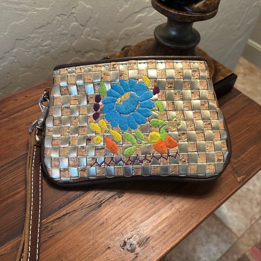 Consuela Gold Clutch